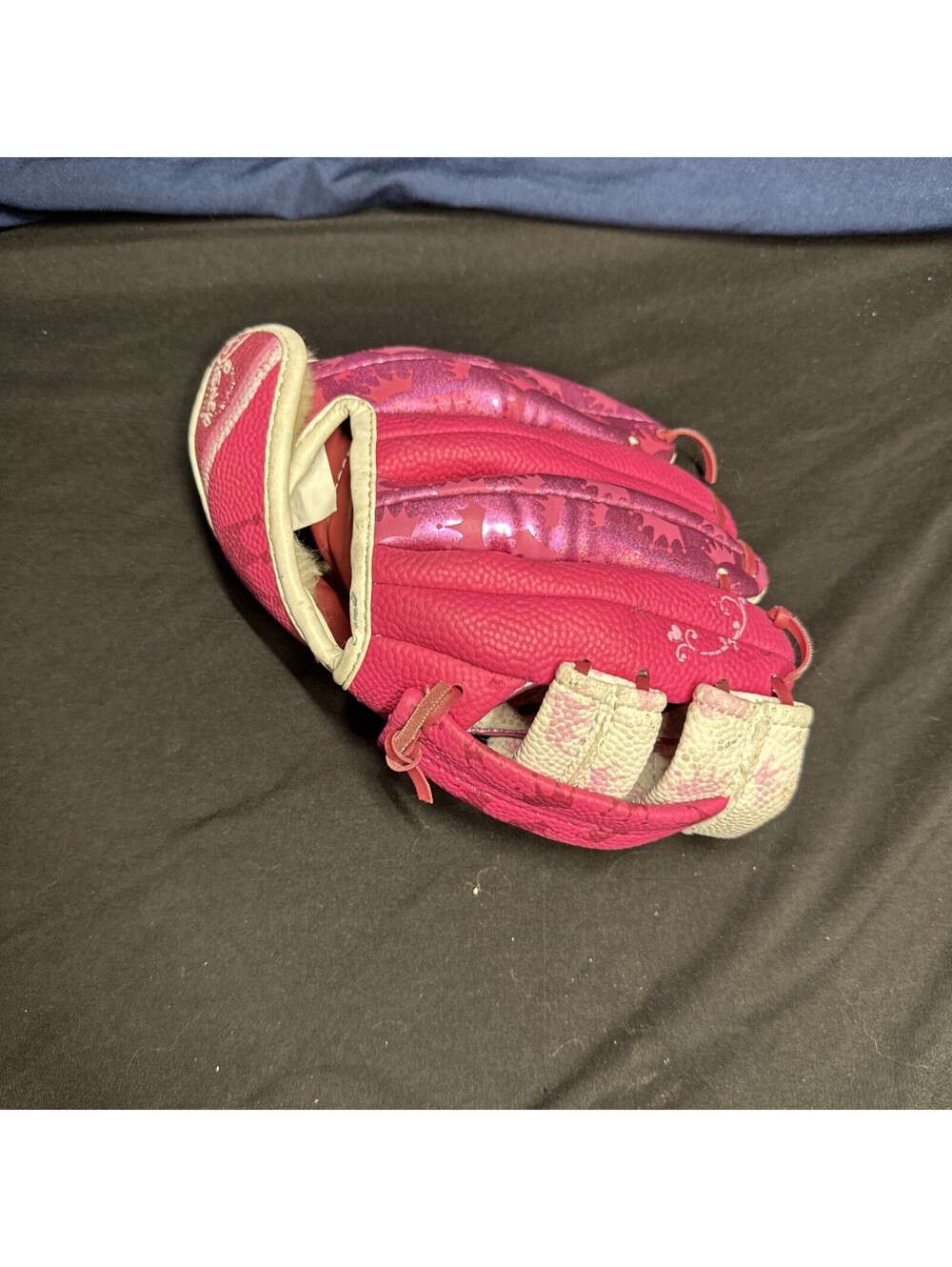 Disney Princess Baseball Glove Franklin Sports Pink RHT 8" Belle Cinderella